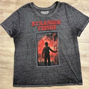 Netflix Stranger Things Gray T-Shirt